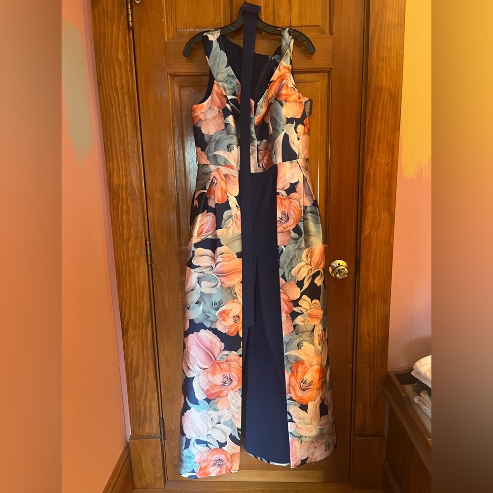 New with tags Adrienne Papell walkthrough jumpsuit.